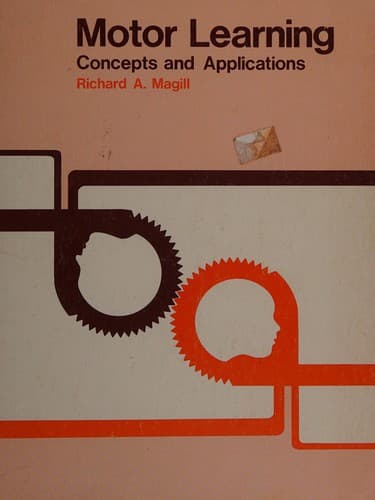 Cover image for Motor learning