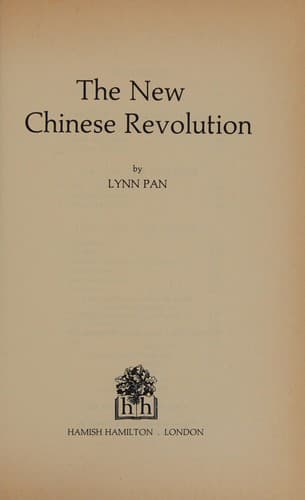 Cover image for The new Chinese revolution