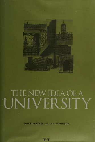 Cover image for The new idea of a university