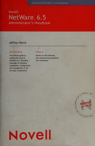 Cover image for Novell Netware 6.5 administrator's handbook