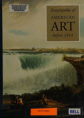 Cover image for Encyclopedia of American Art before 1914