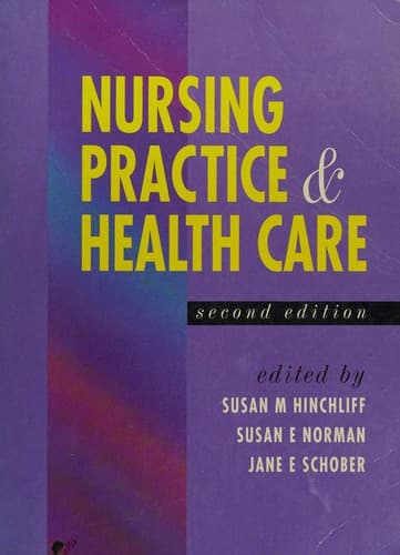 Cover image for Nursing Practice and Health Care