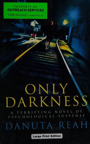 Cover image for Only darkness