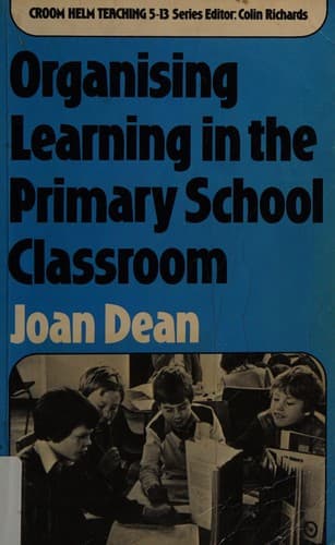 Cover image for Organising learning in the primary school classroom