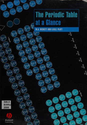 Cover image for The periodic table at a glance