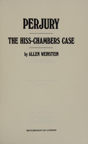 Cover image for Perjury