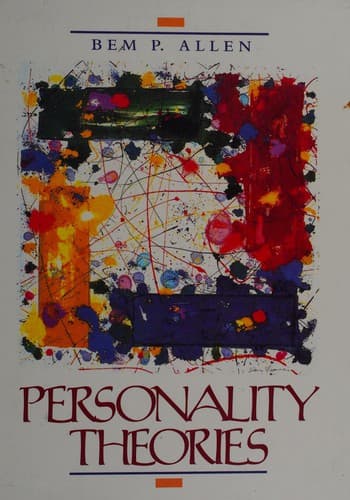 Cover image for Personality theories
