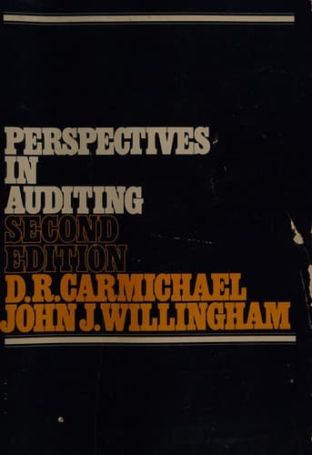Cover image for Perspectives in auditing