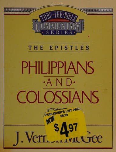 Cover image for Thru the Bible Commentary