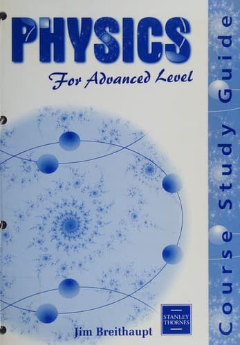 Cover image for Physics for Advanced level