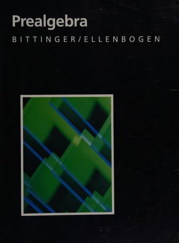Cover image for Prealgebra