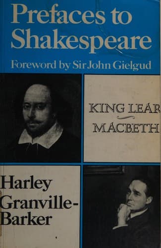 Cover image for Prefaces to Shakespeare