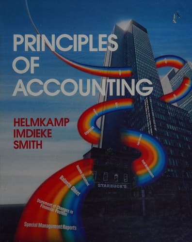 Cover image for Principles of accounting