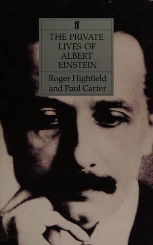 Cover image for The private lives of Albert Einstein
