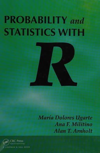 Cover image for Probability and Statistics with R