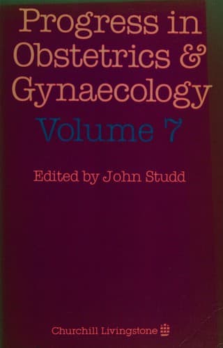Cover image for Progress in Obstetrics and Gynaecology