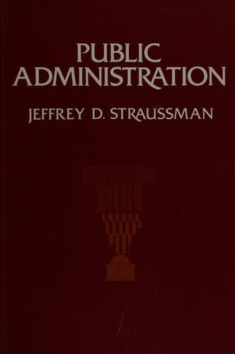 Cover image for Public administration