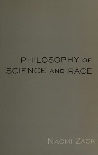 Cover image for Philosophy of science and race
