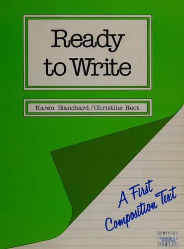 Cover image for Ready to write