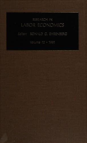 Cover image for Research in Labor Economics