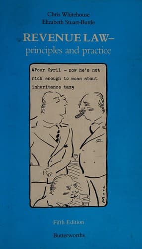 Cover image for Revenue law