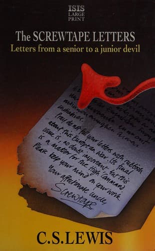 Cover image for The Screwtape letters.