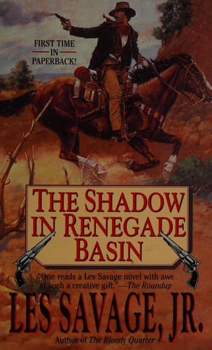 Cover image for The shadow in renegade basin.