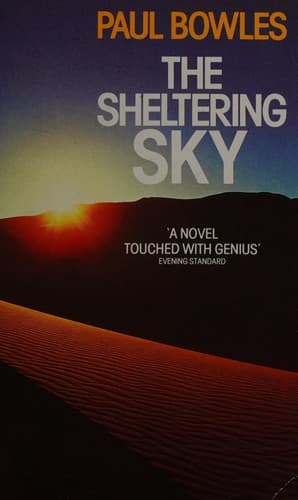 Cover image for The sheltering sky