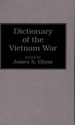 Cover image for Dictionary of the Vietnam War