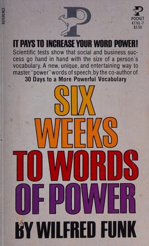 Cover image for 6 Weeks Word Power
