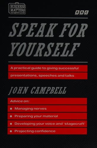 Cover image for Speak for yourself