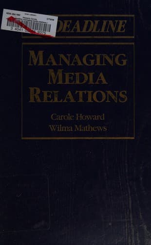 Cover image for On deadline