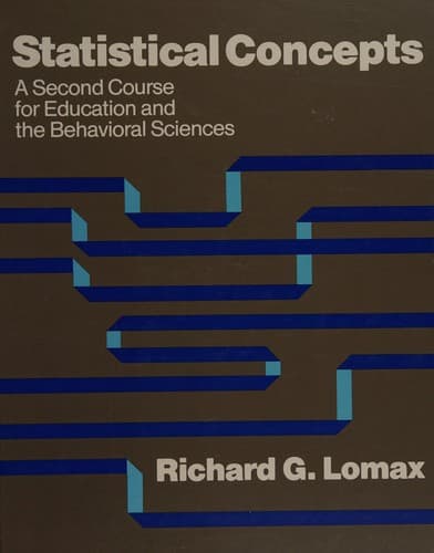 Cover image for Statistical concepts