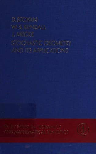 Cover image for Stochastic geometry and its applications