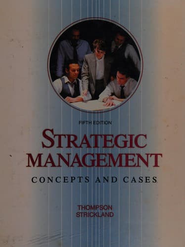 Cover image for Strategic management
