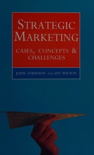 Cover image for Strategic marketing