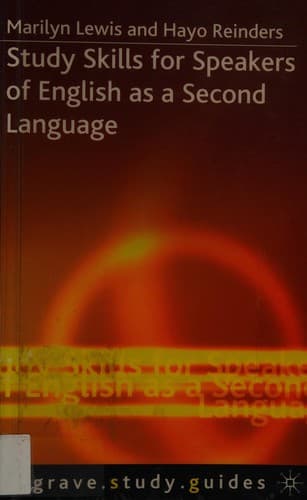 Cover image for Study skills for speakers of English as a second language