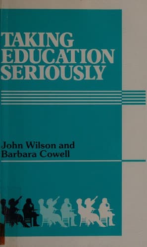 Cover image for Taking education seriously