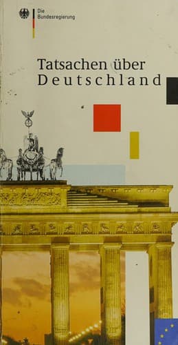 Cover image for Tatsachen über Deutschland