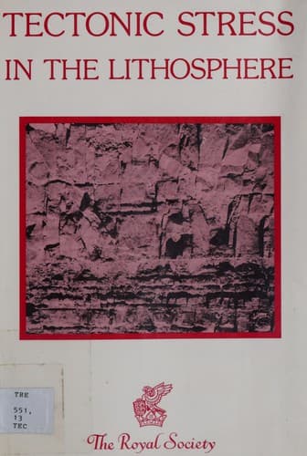 Tectonic stress in the lithosphere