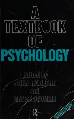 A Textbook of Psychology
