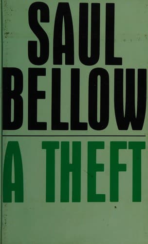 Cover image for A theft