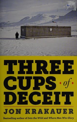 Cover image for Three cups of deceit