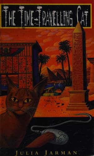 Cover image for The time-travelling cat