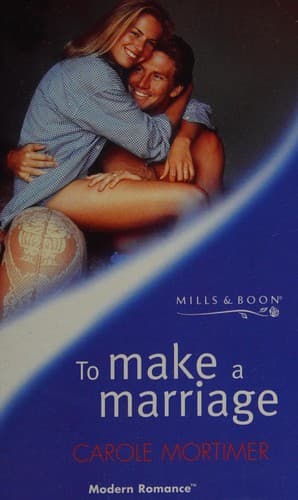 Cover image for To Make a Marriage