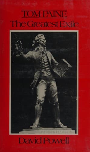 Cover image for Tom Paine, the greatest exile