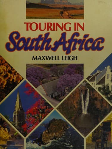Cover image for Touring in South Africa.