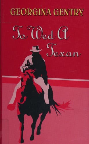 Cover image for To wed a Texan