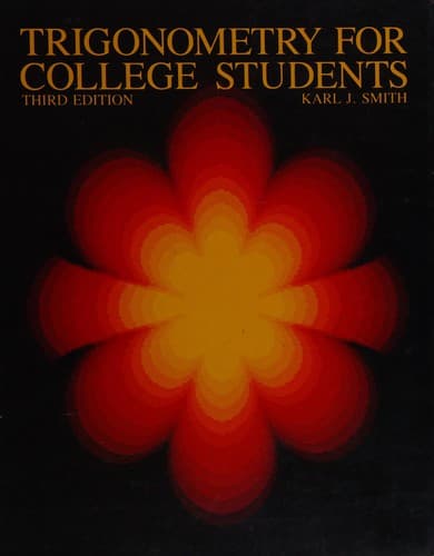 Cover image for Trigonometry for college students