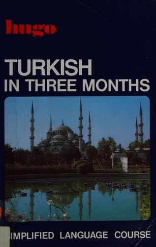 Cover image for Turkish in three months